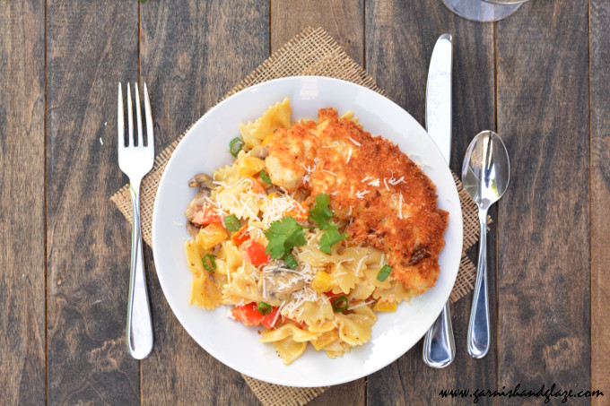Louisiana Chicken Pasta | Garnish & Glaze