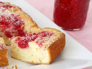 Raspberry Coffee Cake | Garnish & Glaze