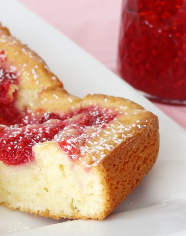 Raspberry Coffee Cake | Garnish & Glaze