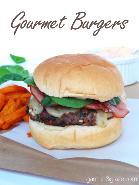 Gourmet Burgers | Garnish & Glaze