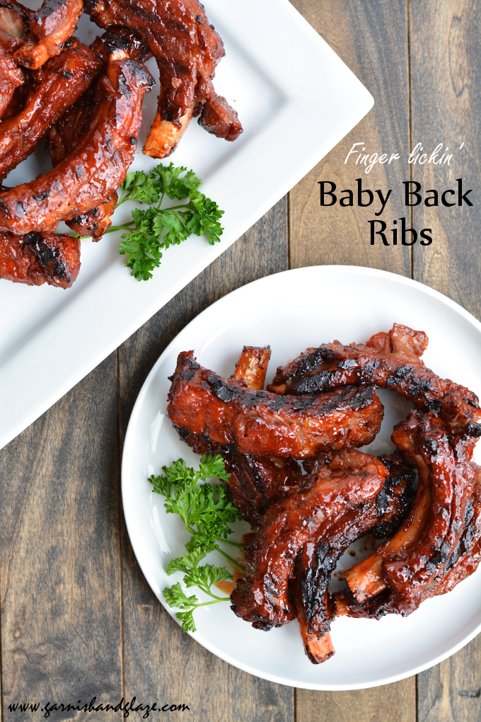 Baby Back Ribs | Garnish & Glaze