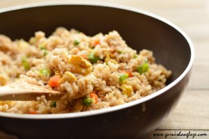 Vegetable Fried Rice | Garnish & Glaze