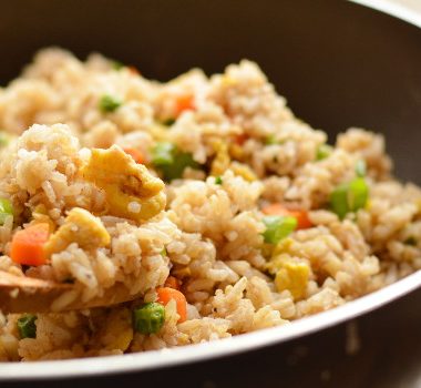Vegetable Fried Rice | Garnish & Glaze