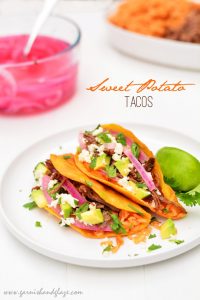 Sweet Potato Tacos | Garnish & Glaze