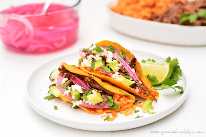 Sweet Potato Tacos   | Garnish & Glaze