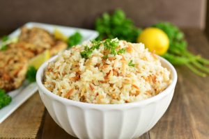 Simple Orzo Rice Side Dish | Garnish & Glaze