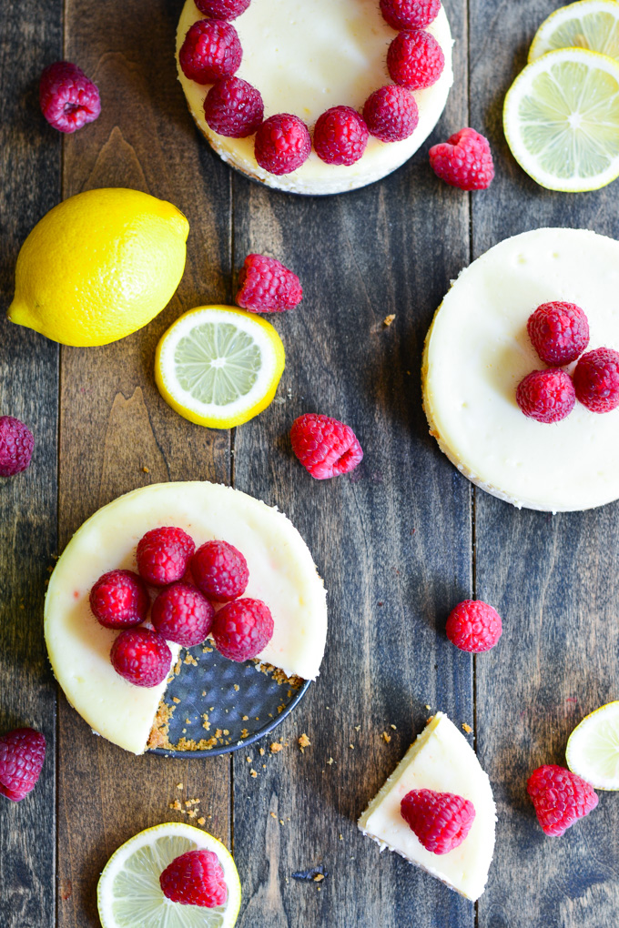 Raspberry Lemon Cheesecake | Garnish & Glaze
