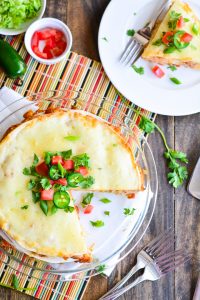 Creamy Chicken Taco Pie | Garnish & Glaze