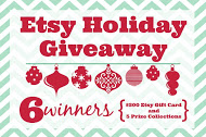 Etsy Holiday Giveaway | Garnish & Glaze