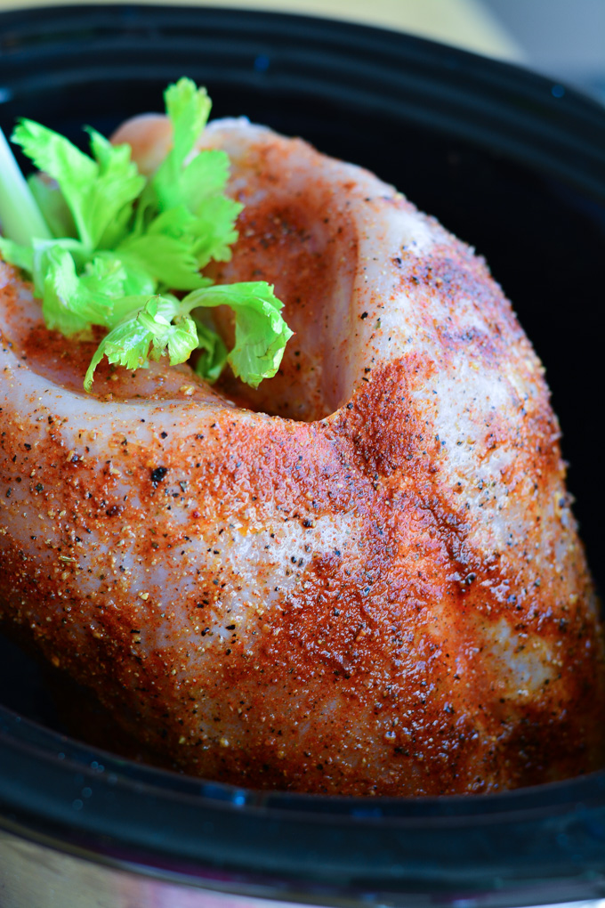 Slow Cooker Turkey Breast | Garnish and Glaze