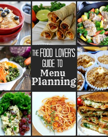 Food Lover Guide to Menu Planning