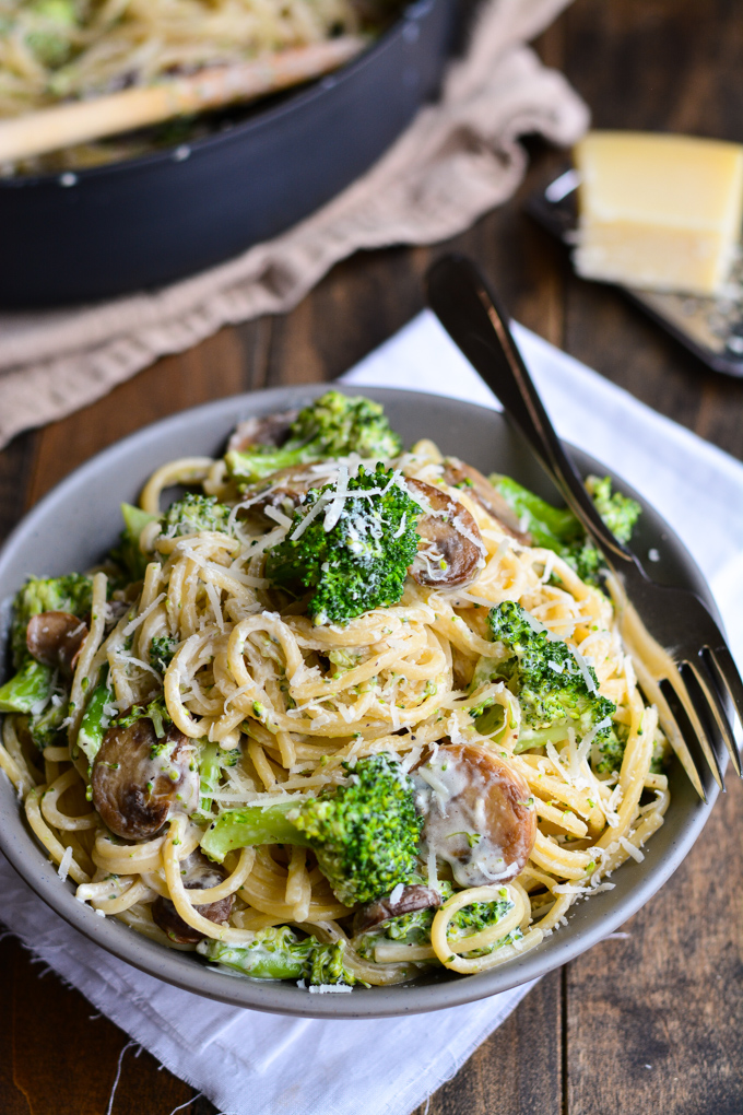 Spaghetti con Broccoli | Garnish and Glaze