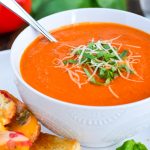 Tomato Basil Soup | Garnish & Glaze