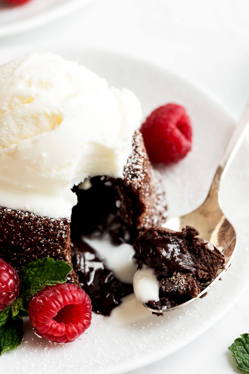 Molten Lava Cake for Two