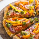Veggie Rainbow Pizza | Garnish & Glaze
