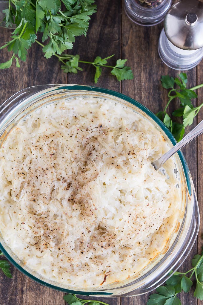 Shredded Cream Potatoes | Garnish & Glaze