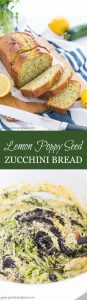 Enjoy your zucchini in this sweet and light Lemon Poppy Seed Zucchini Bread.