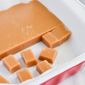 Soft, melt-in-your-mouth caramels made from scratch. The perfect holiday gift.