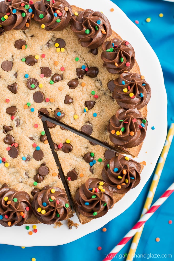 Perfect Giant Cookie Cake  Simple and Seasonal