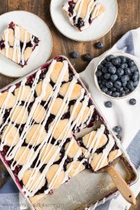 Craving pie but not all the work that comes with it? Make these easy Blueberry Pie Bars that no one will be able to resist.