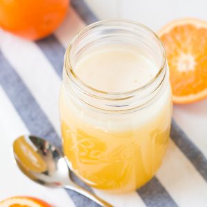 This sweet, creamy, refreshing Orange Syrup is liquid gold! And it only takes 5 minutes to make. Pour it over pancakes, waffles, french toast, cake...