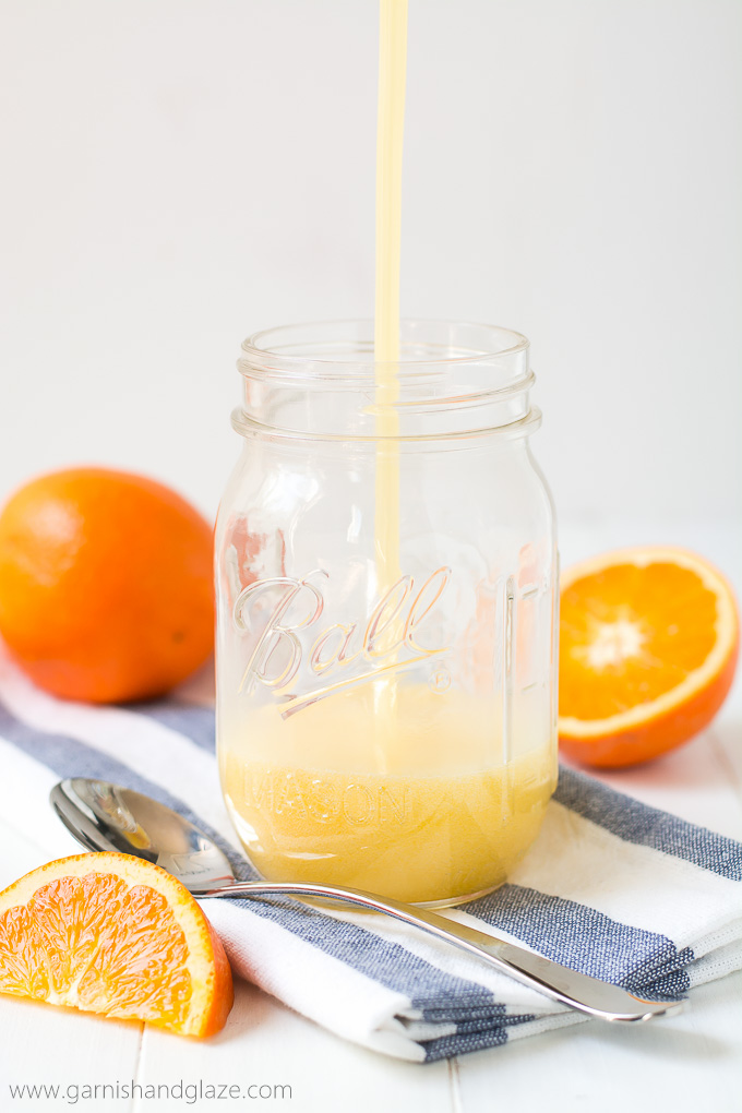 This sweet, creamy, refreshing Orange Syrup is liquid gold! And it only takes 5 minutes to make. Pour it over pancakes, waffles, french toast, cake...