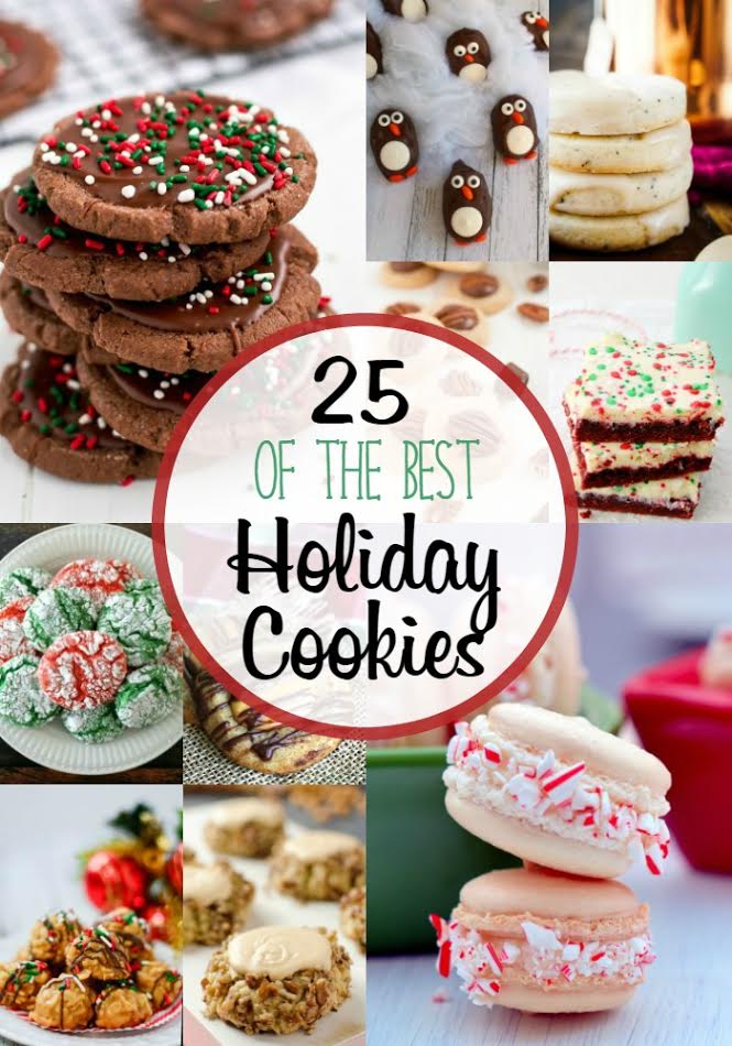 Spread some holiday cheer with 25 of the BEST Holiday Cookies! Plus, enter the giveaway for a chance to win $400 Black Friday Cash!!!