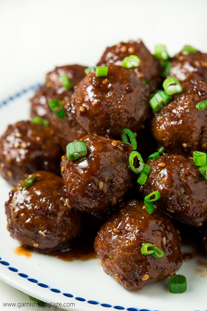 Party it up this holiday season and celebrate Chrismukkah with these simple tender and juicy 30 Minute Teriyaki Meatballs!