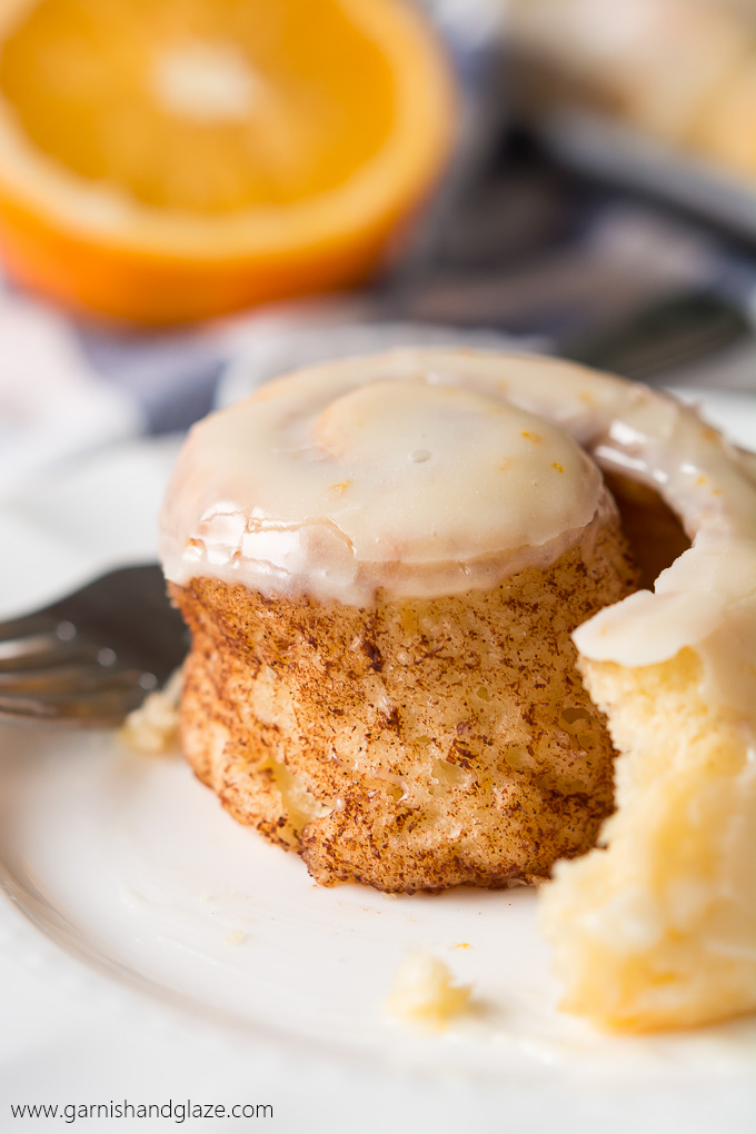 Make Christmas morning even better by serving these light and fluffy Orange Cinnamon Rolls!