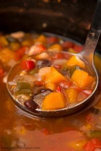 Squeeze more veggies in your diet this winter with this easy, healthy, and comforting Slow Cooker Butternut Squash Chili.