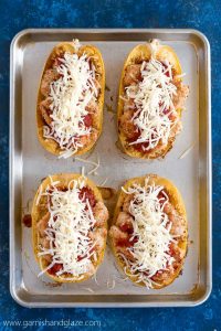 Make a smart swap and cook up some Baked Chicken Parmesan Spaghetti Squash for healthier dinner with the same great taste and crispy texture.