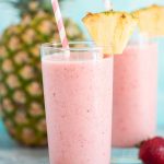 Beat the summer heat with a yummy, refreshing, and healthy Tropical Strawberry Smoothie. No need to go to Hawaii when you've got this in hand.
