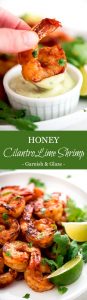 Honey Cilantro Lime Shrimp
