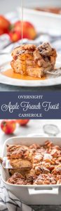 There's nothing better than waking up to a delicious warm breakfast that requires minimal effort like this Overnight Apple French Toast Casserole.