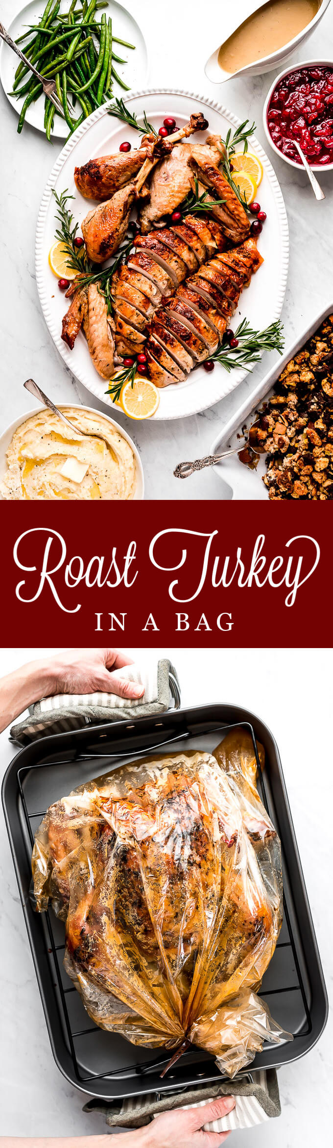 Roast Turkey In a Bag Garnish & Glaze