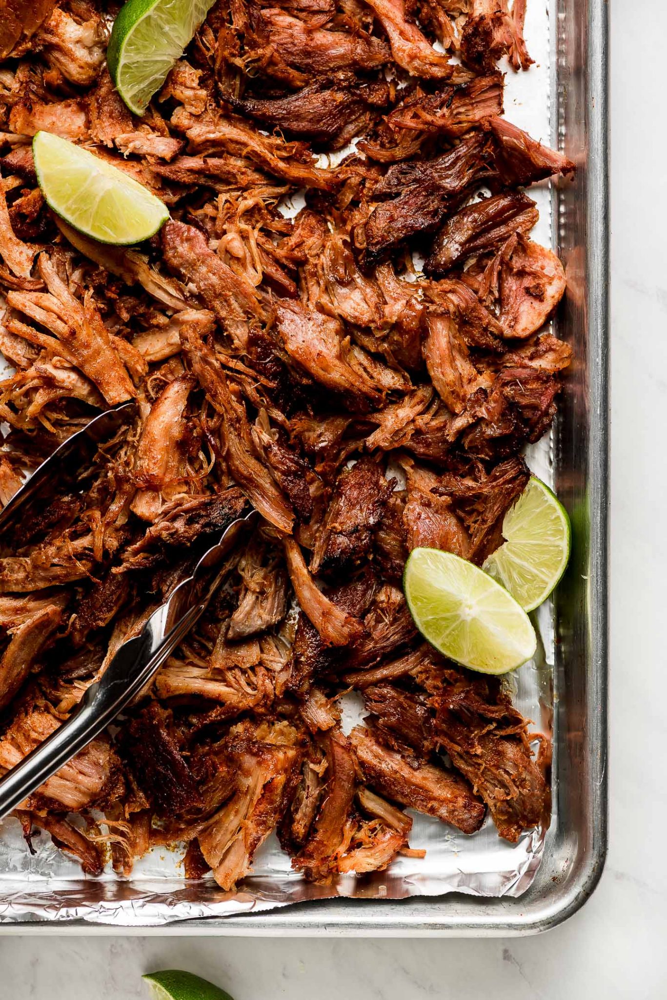Slow Cooker Carnitas Garnish Glaze