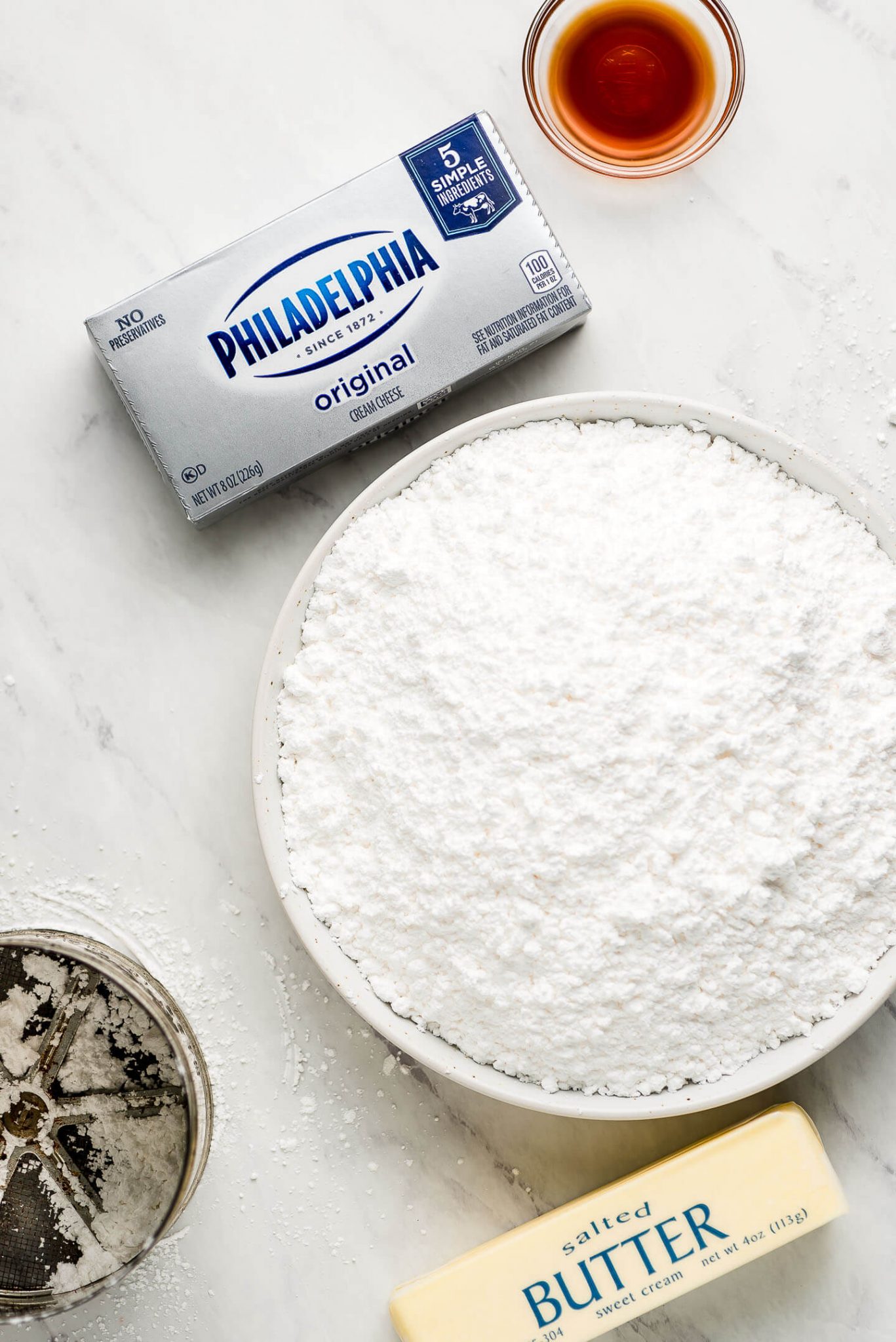 Perfect Cream Cheese Frosting Garnish & Glaze