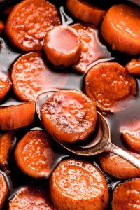 Southern Stove Top Candied Yams - Garnish & Glaze